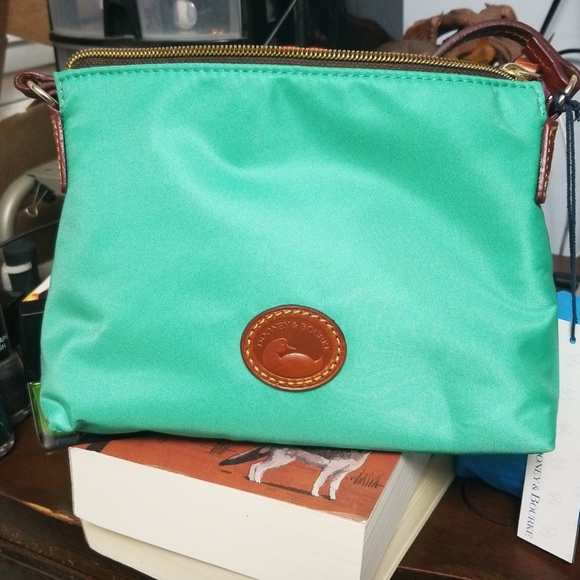 dooney and bourke mint green purse